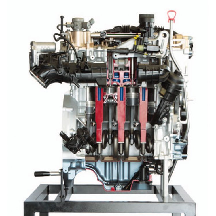 Petrol direct injection engine M 270 Mercedes-Benz