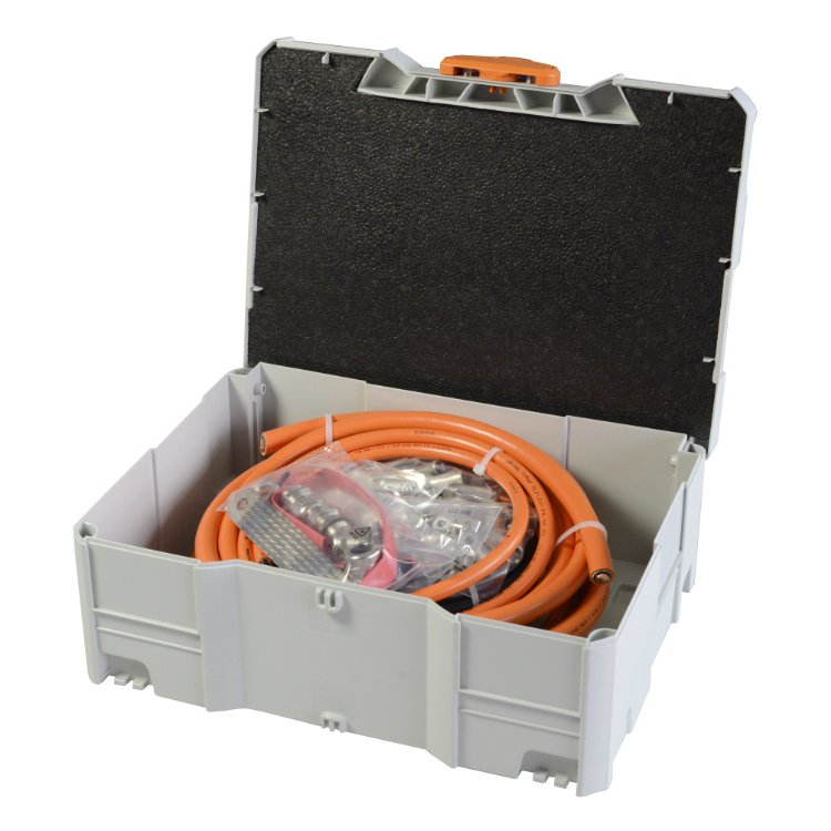 Option Assembly Kit High-Voltage Cables: Set of expendable materials for 6 students