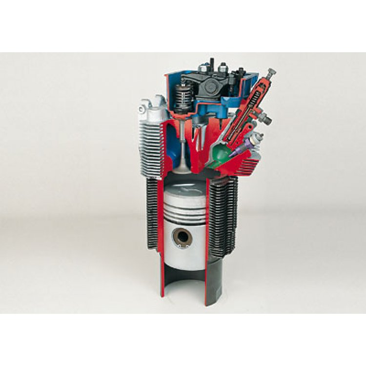 MAN direct injection with bowlin piston