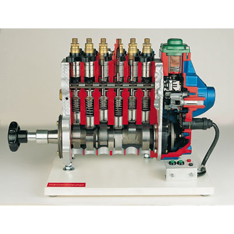 Pump with slide-valve control (electronically controlled)