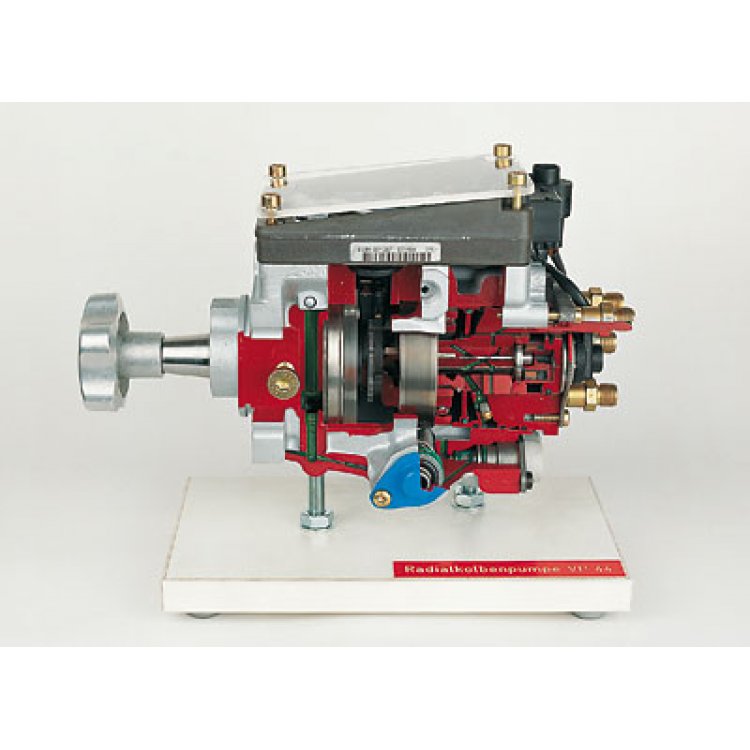 Radial-piston distributor injection pump