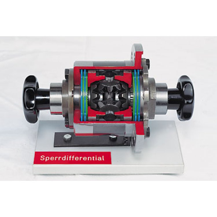 Limitedslip differential with multidisk clutches (ZF)
